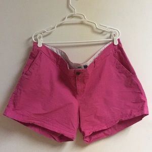 Old navy pink chino shorts